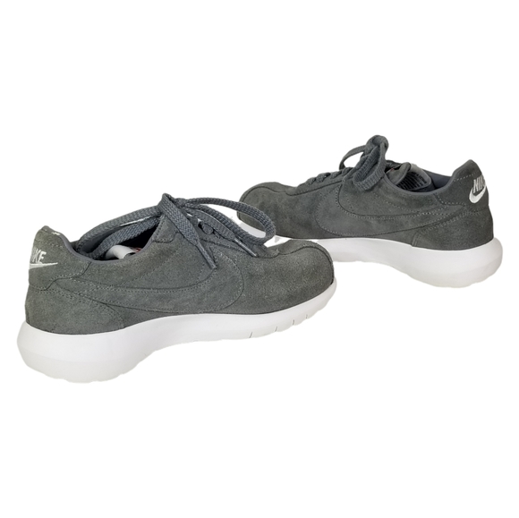 Nike iD Classic Roshe LD-1000 ID Suede Custom Trainers Sneakers in Gray Size 7 - Picture 5 of 11
